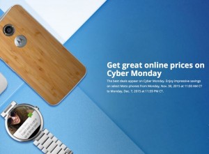motorola cyber monday