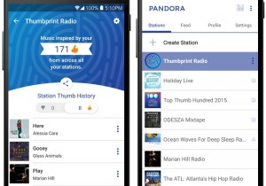 Pandora Thumbprint Radio