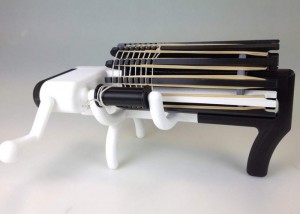 3D Printed Rubber Band Machine Gun
