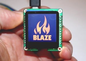 Blaze Hackable Minature Touchscreen Display