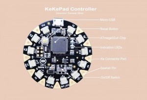 KeKePad Wearable Board