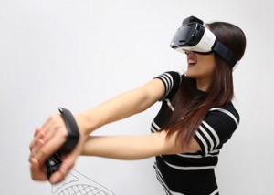 Samsung Gear Rink VR Motion Controllers Demonstrated