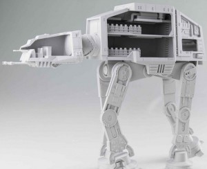 Awesome 3D Printed Star Wars AT-AT Now Available From MyMiniFactory