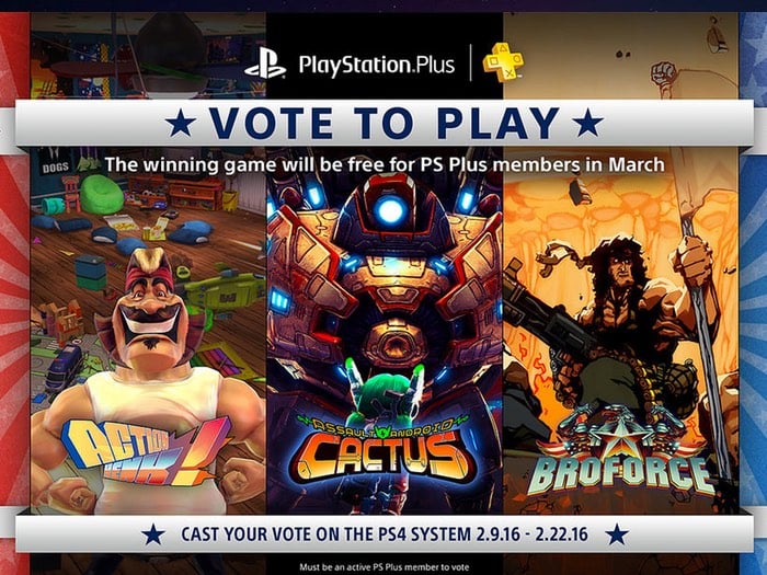PS Vote to Play March 2016