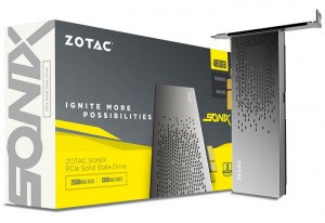 Zotac SONIX 480GB PCIe SSD Unveiled
