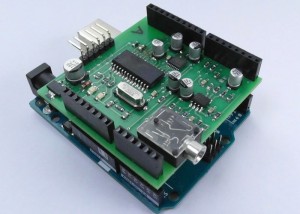 multitimbral FM Synthesizer Shield for Arduino