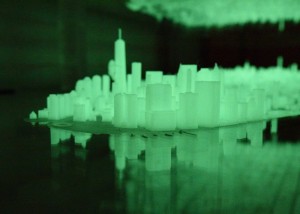 3D Printed Map of Manhattan