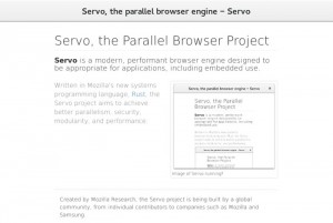 Mozilla Servo Browser