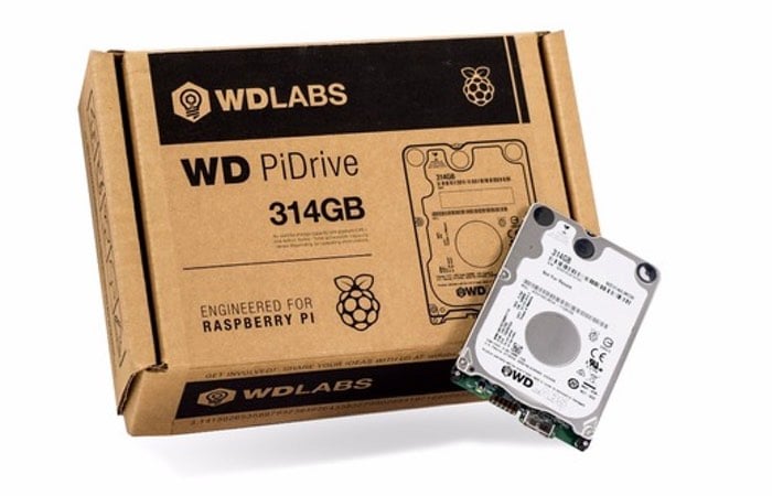 Raspberry Pi PiDrive 314GB