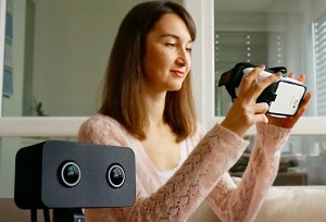 Anyone looking for a more immersive feeling when engaging in web conferences, may be interested in giving the new WebEye VR virtual reality web cam system more investigation. Designed to provide a more immersive feeling and allow users to feel the presence instead of just watching a screen, the innovative and unique WebEye VR is marketing itself as the world’s very first virtual reality web camera.