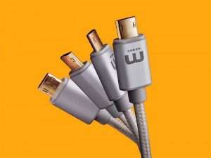 MicFlip Fully-Reversible Micro USB Cable