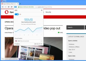 Free Opera VPN Service