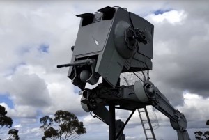 Life-Size Star Wars AT-ST Walker Built By Fan