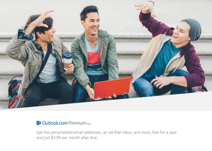 Microsoft Outlook Premium Email Service