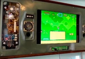 Wall Mounted Raspberry Pi Games Console