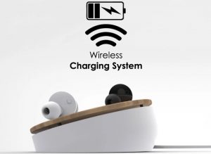 Wirelessly Charging Earbuds