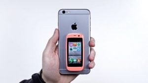 Worlds Smallest Android Phone
