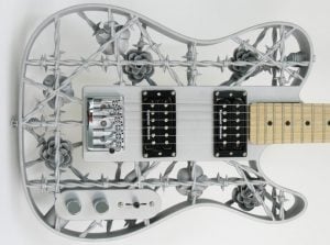 First Aluminium 3D Printed Guitar