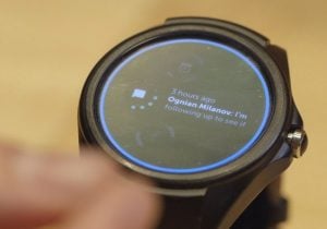 Google Gesture Controlled Smartwatch