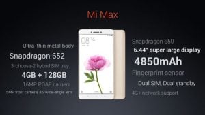 Xiaomi Mi Max