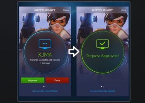 Blizzard New One-button Authenticator