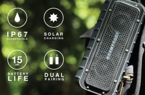 MacroBoom Rugged Solar Bluetooth Speaker