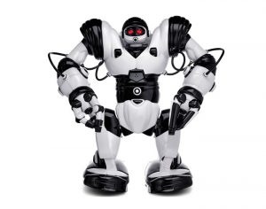 Raspberry Pi Zero Mini PC Installed In Robosapien Robot