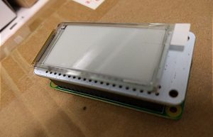 Raspberry Pi Zero PaPiRus E-Paper Display