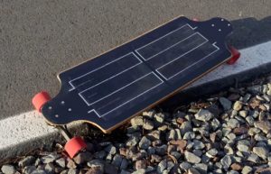 Solar Electric Skateboard