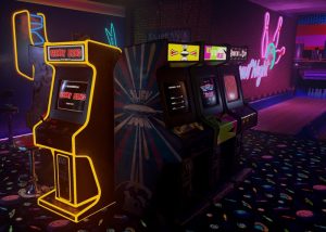 Virtual Reality Retro Arcade Demo
