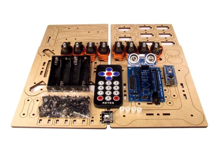 mePed Mini Quadruped Robot Kit