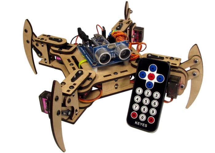 mePed Mini Quadruped Robot Kit