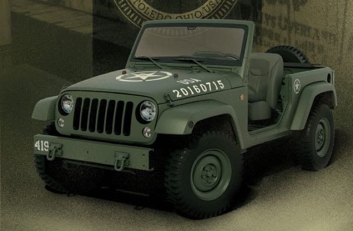 Jeep Wrangler 75th Salute Concept
