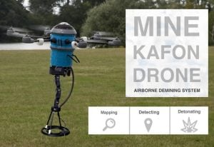 Mine Kafon Drone Airborne Demining System