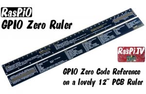 Raspberry Pi RasPiO GPIO Zero Code Reference Ruler