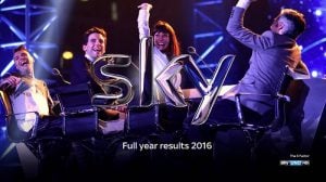 Sky Full Year Financial Results Announced