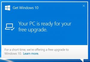 Windows 10 Upgrade