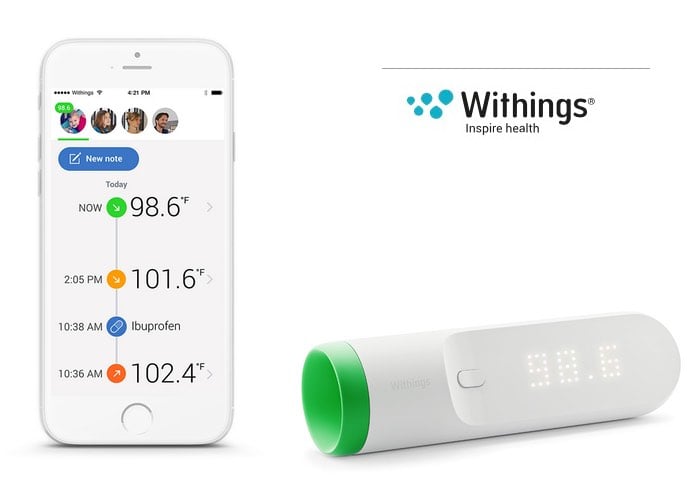Withings Thermo Contactless Thermometer