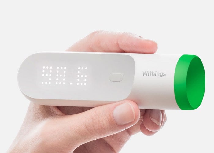 Withings Thermo Contactless Thermometer Launches