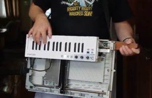 Arduino MIDI Controlled Scanjet Keytar