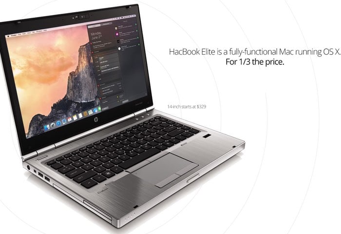 HackBook Elite Mac OS X Laptop