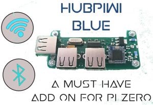 Raspberry Pi Zero HubPiWi Blue