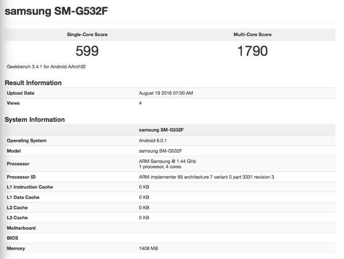 Samsung Galaxy Grand Prime