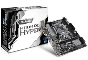 ASRock H110M-DS Hyper Affordable Gaming Motherboard