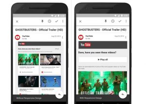 Gmail Responsive Design