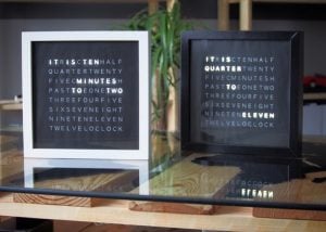 LetB Display Text Time Clock