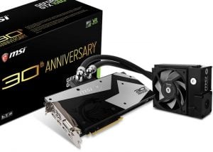 MSI GeForce GTX 1080 30th Anniversary Edition Graphics Card