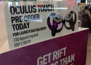 Oculus Touch VR Controllers Will Cost £190 Reveals Game Store