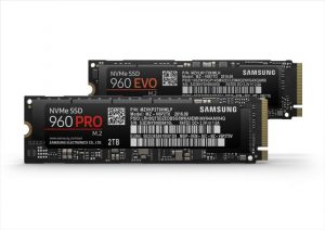 Samsung 960 Pro And 960 EVO