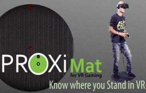 Virtual Reality Spatial Proximity Mat